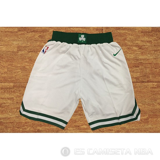 Pantalone Boston Celtics Association 2017-18 Blanco - Haga un click en la imagen para cerrar